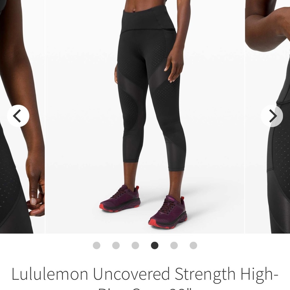 Lululemon Uncovered Strength High-Rise Crop 23"